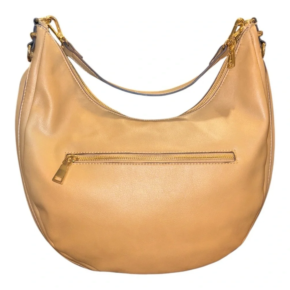 INC International Concepts Kolleen Hobo Bag, in caramel color/gold hardware BP 3